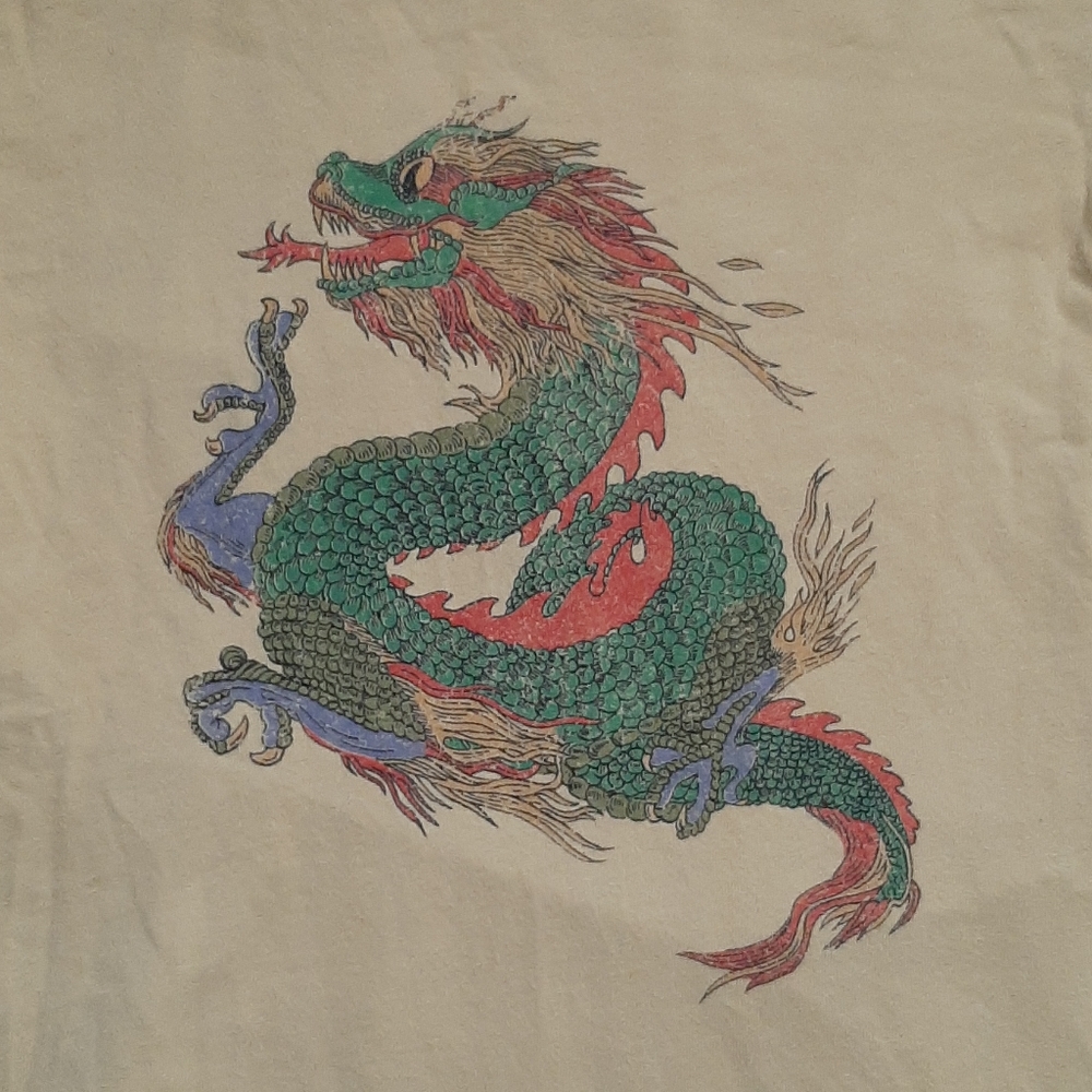 UO Chinese Dragon design shirt
